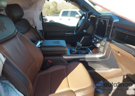 2022 Ford F-150 King Ranch z USA, uszkodzony, nr VIN 1FTFW1E8XNFB87393